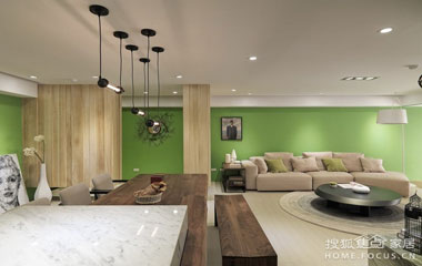 開放式大視角132平現代風格兩室兩廳(組圖)