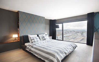 讓女孩為之瘋狂的蘇黎世116平米菱格紋公寓