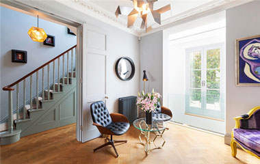 波普風十足 英國倫敦混搭公寓