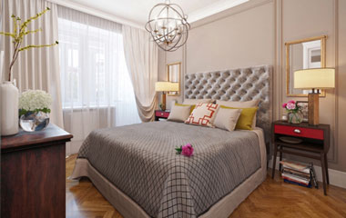 典雅現(xiàn)代風(fēng)一居公寓 小戶型完美裝修設(shè)計案例