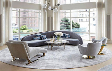 如畫廊般美妙的美國紐約Tribeca雙層公寓