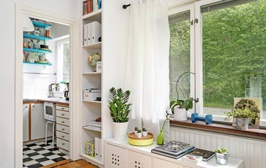 瑞典26平米馬卡龍單身公寓 小戶型大空間