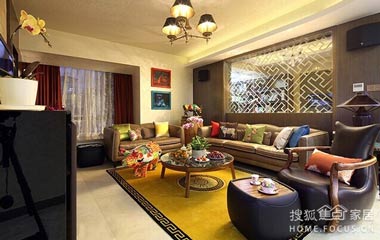 夢(mèng)幻氣質(zhì)兒童房三室兩廳混搭家（組圖）