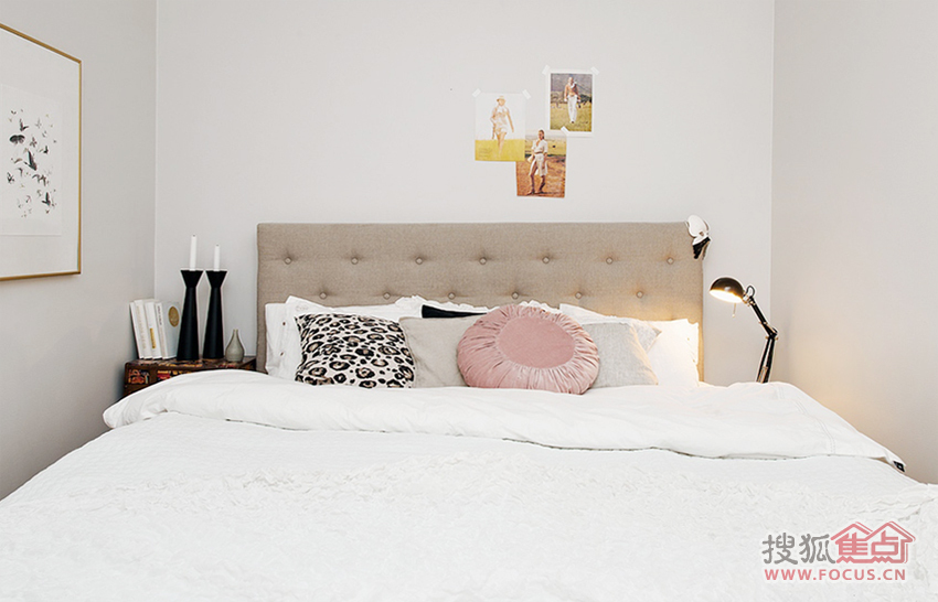 極致純白！瑞典55平米單身女子公寓