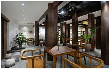 杭州城皇山腳下360平米臺門酒會清歌一曲月如霜