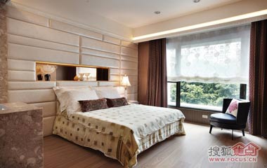 現代風格三室二廳設計 鬧市中的桃花源（圖）