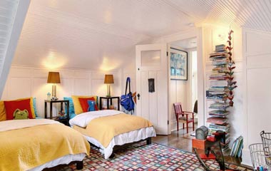 鄉(xiāng)村風(fēng)兩居室 一進(jìn)門就讓人心情好開朗