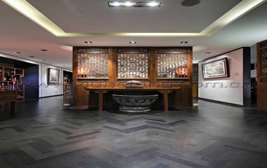 北京慧喜文化傳媒辦公空間 充滿禪意的中國風