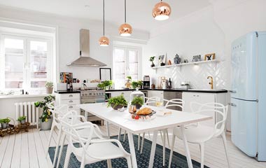 93平方米開放式隔間一居室公寓 美得讓人心碎