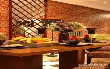 85平米東南亞風格整體空間溫馨舒適（組圖）