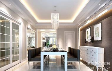 享受低炭生活四居室新古典風格裝修（組圖）