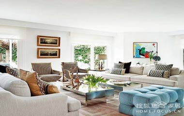 色彩與質(zhì)感完美組合一居室（組圖）