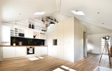 53平方米開放式躍層改造 及其善用空間的設計