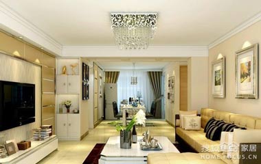 夢幻般歐式簡約風格打造愜意浪漫之家(組圖)