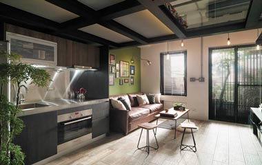 臺北方構制作:23平米輕工業單身公寓改造