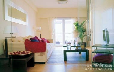 小戶型現代風格60平大布局簡約美（組圖）
