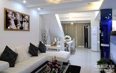 簡單時尚浪漫打造現代簡約式風格家居（組圖）