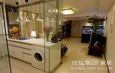 開放式設計欣賞廚房隔斷效果圖 關注隔斷原則