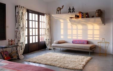 摩洛哥水泥粉光復古風公寓設計(組圖)