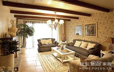 歐式田園風格 華麗裝飾給你一個雍容華貴的家