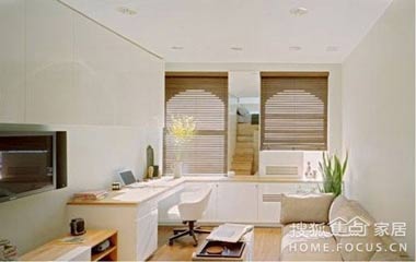 46平挑高復式設計 簡化格局的獨特處理