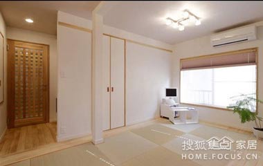 床底墻面超強利用 12款日式小戶型臥室