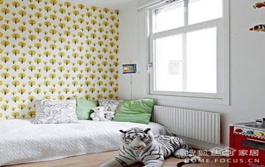 清新簡約的白色小戶型家居裝修布局設計