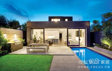 奢華享受 澳大利亞現代簡約別墅設計
