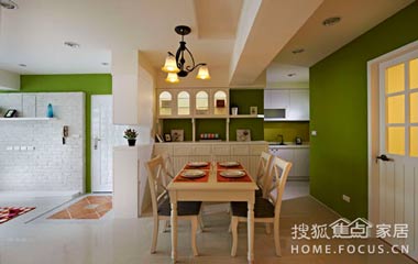 條紋波點(diǎn)抗寒冬 點(diǎn)醒66平田園蝸居活力