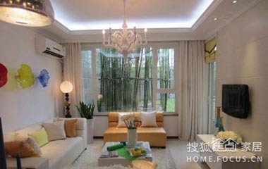 90平改造2室2廳 開放式設計一色純凈