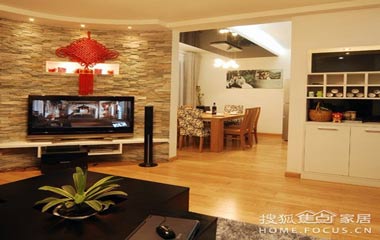 電視背景墻3招拯救不規則客廳