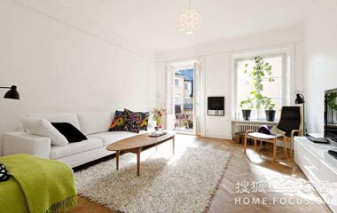 北歐風(fēng)格的高級(jí)公寓設(shè)計(jì)高雅漂亮(組圖)