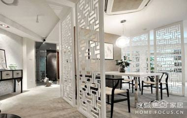 家裝設計之簡約 優雅中式風格公寓裝修