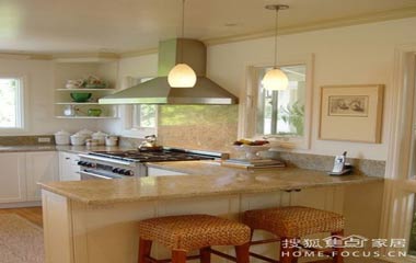 “鋼”顯本色 不銹鋼廚房前衛設計