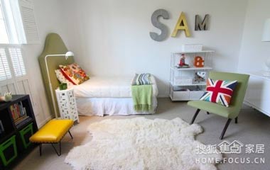 背景墻裝修 打造獨一無二字母嬰兒房