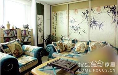 清新簡約復古風 屬于自己的書香門第