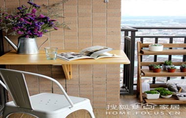 多功能陽臺設計 小戶型們趕快動起