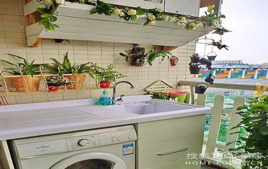 陽臺設計出怪招 小空間也能大收納