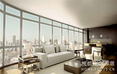 玻璃家居裝飾為房屋增添一種“神秘感”