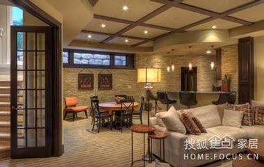 別樣的地下室風情 不一樣的裝修設計