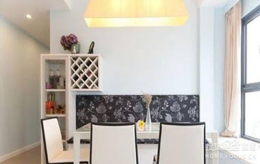 淡藍色調清新簡約活力家（組圖）