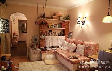 小戶型家裝　49平地中海美家(組圖)