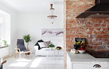 藍色基調空間53平溫馨公寓(組圖)