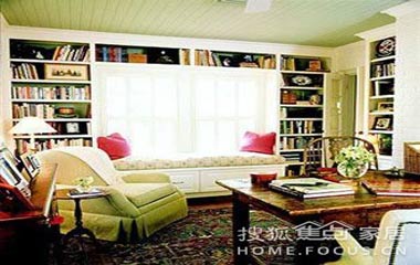 書房設計的布局應該進行多樣化的設計