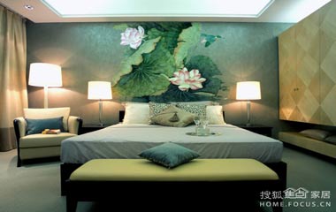 手繪墻改造的奢華生活，炎炎夏日繽紛色彩給您