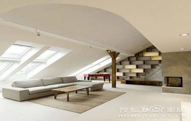 自然清新風格 原木小閣樓(圖)