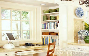 小身材大味道 個性書房設計(圖)