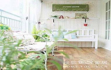 裝修設(shè)計(jì) 陽(yáng)臺(tái)改造成夢(mèng)幻花園
