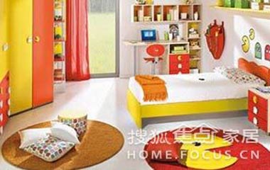 亮麗兒童房創(chuàng)造多彩童年(圖)