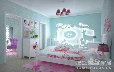 兒童房裝修給房間留有調節(jié)的余地